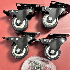 2" Caster Wheels，Casters Set of 4